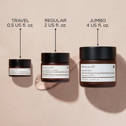 High Potency Face Finishing & Firming Tinted Moisturizer Broad Spectrum SPF 30